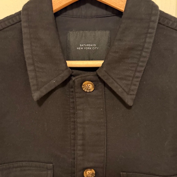 Driessen Overshirt (Black) - Picture 3 of 4